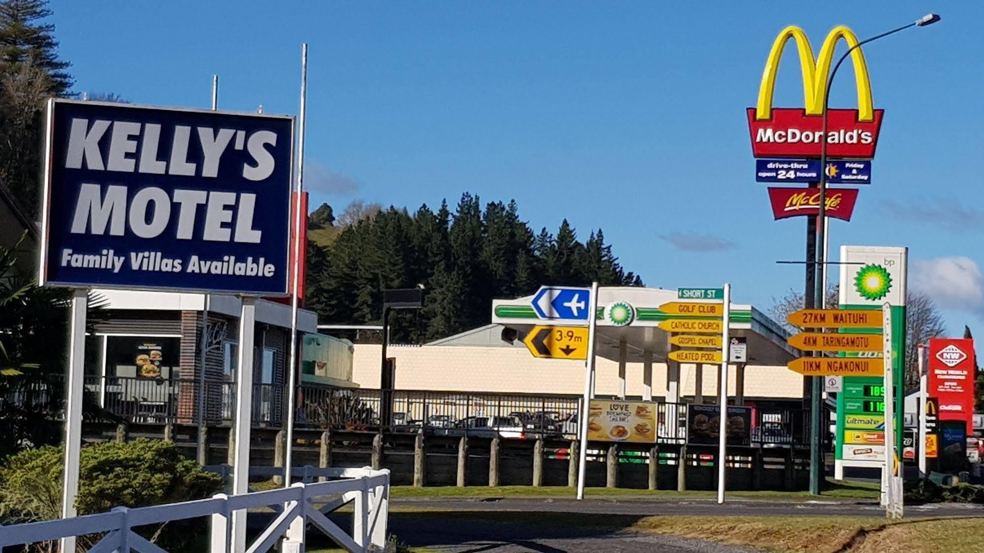 Kelly'S Riverside Motel Taumarunui Exteriér fotografie